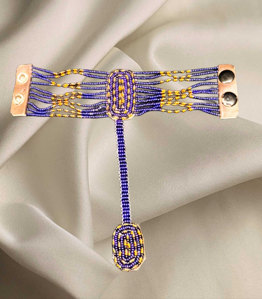 Cobalt Blue and Gold
