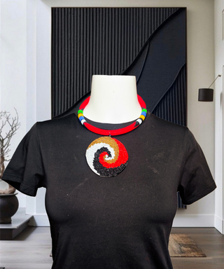 Spiral Essence on a t shirt style outfit